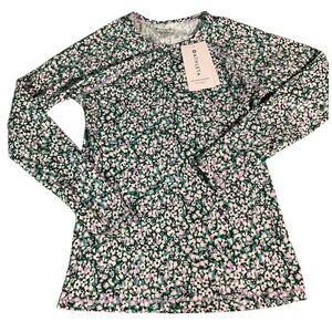 NWT Athleta floral long sleeve activewear